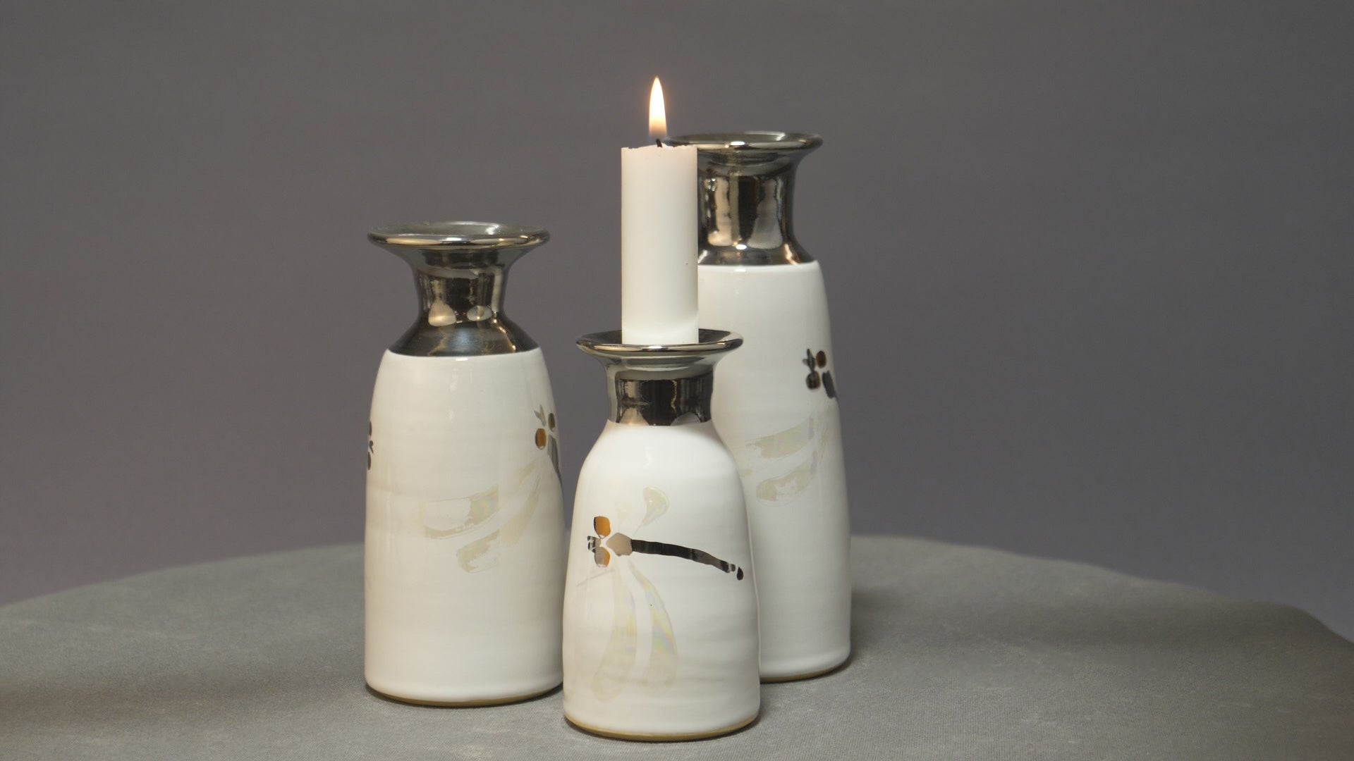 Ljusstake / Vas för kronljus